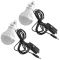 Ліхтар переносний Luxury 1902 T, 5W + 22SMD, 2 лампи 3W, power bank, сонячна батарея