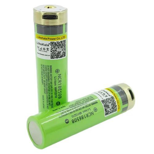 Акумулятор Liitokala  (NCR18650B) 3400 mAh USB-34B