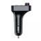 FM модулятор HAVIT HV-FM819BT USB-A+USB-C PD24W RGB Black