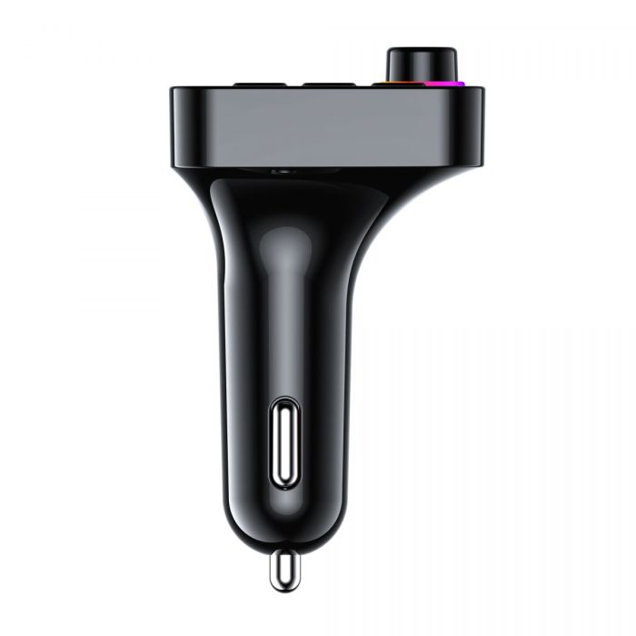 FM модулятор HAVIT HV-FM819BT USB-A+USB-C PD24W RGB Black