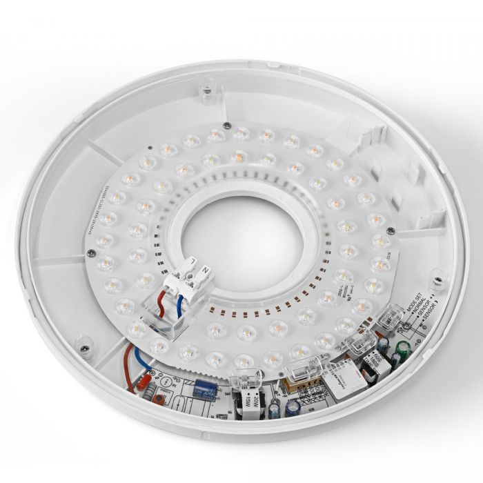 LED Світильник накладний з датчиком руху VIDEX VL-CLR-200-2G 20W 2700-6500K