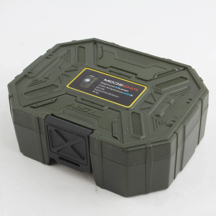 Ліхтар-запальничка MULTIFUNCTIONAL D50-COB Green
