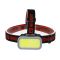 Ліхтарик налобний YM-309-COB(white+red)