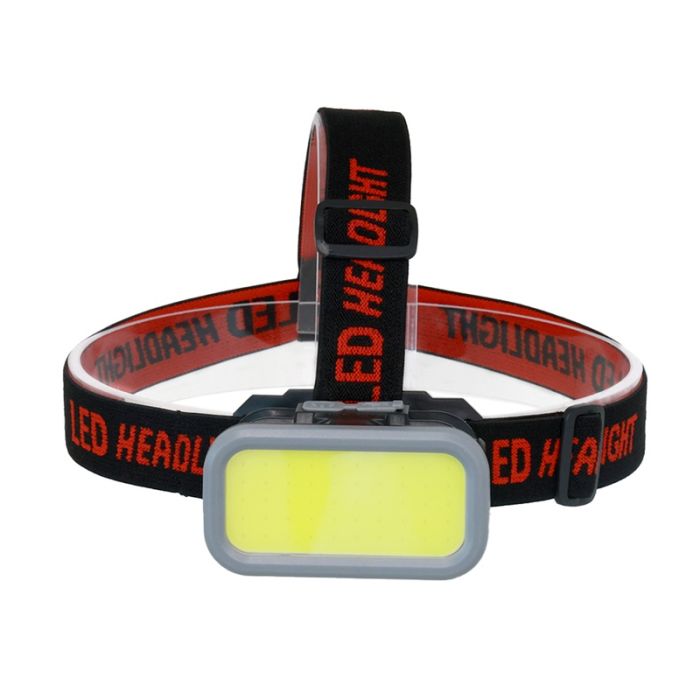 Ліхтарик налобний YM-309-COB(white+red)