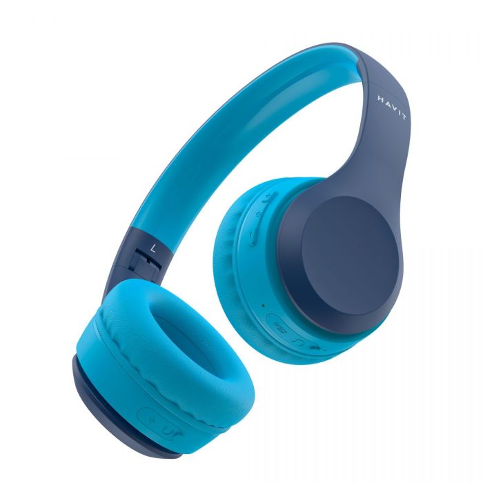 Навушники дитячі накладні бездротові HAVIT HV-H626BT Blue