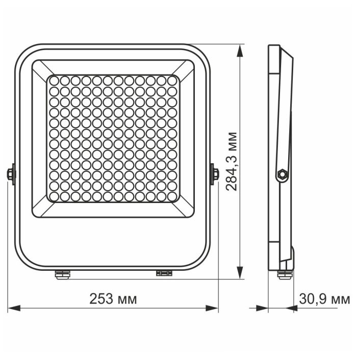 LED прожектор VIDEX PREMIUM F2 150W 5000K