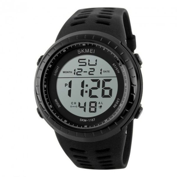 Годинник наручний чоловічий SKMEI 1167 (Black)
