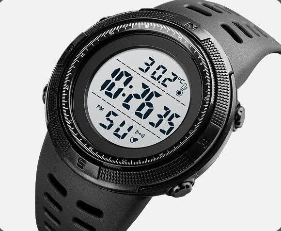 Годинник наручний чоловічий SKMEI 1681 (Black-White)
