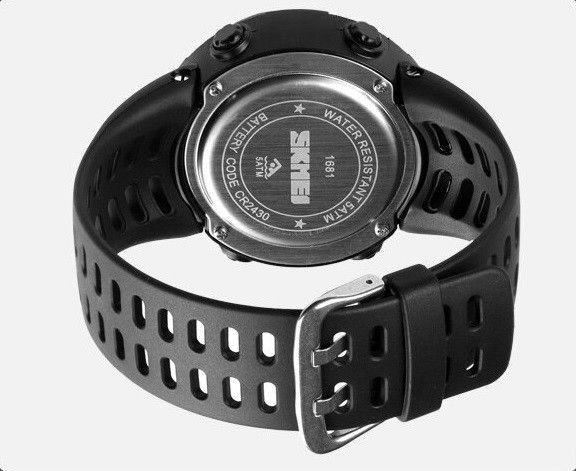 Годинник наручний чоловічий SKMEI 1681 (Black-White)