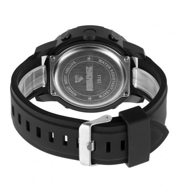 Годинник наручний чоловічий  SKMEI 1762 (Black)