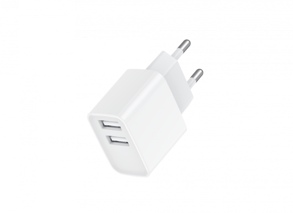 Зарядний пристрій HAVIT HV-H131P 2USB White