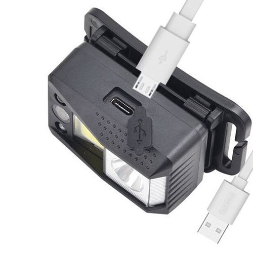 Ліхтар налобний SL09-1L2+COB+LED (Red+Green+Blue)