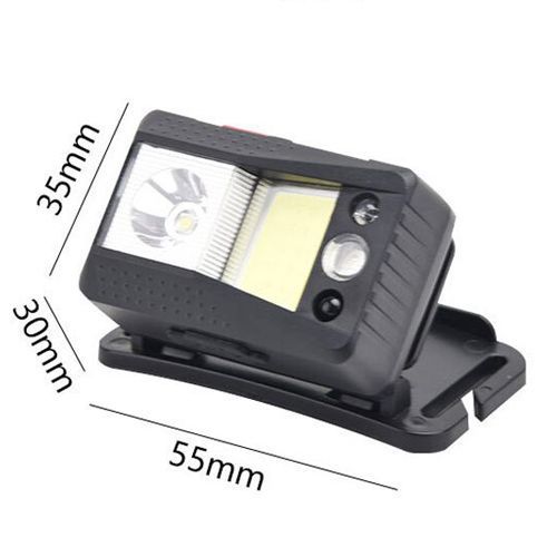 Ліхтар налобний SL09-1L2+COB+LED (Red+Green+Blue)