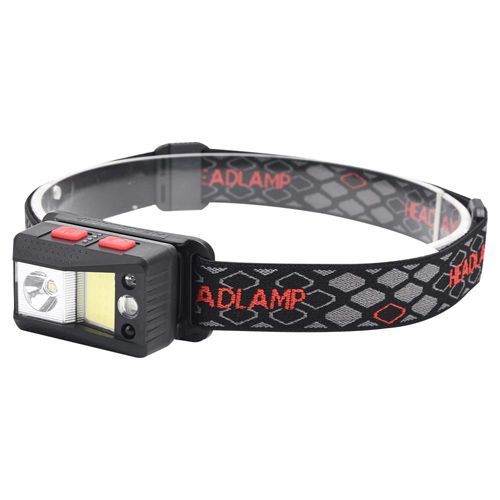 Ліхтар налобний SL09-1L2+COB+LED (Red+Green+Blue)