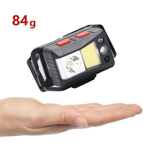 Ліхтар налобний SL09-1L2+COB+LED (Red+Green+Blue)