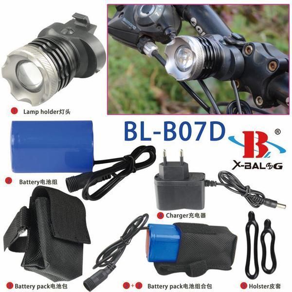 Велофонарь Bailong BL-B07D-T6
