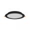 LED світильник Back вбудований круглий VIDEX 20W 5000K Black