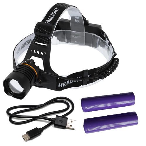 Ліхтар налобний PLD-8059-P50+UV