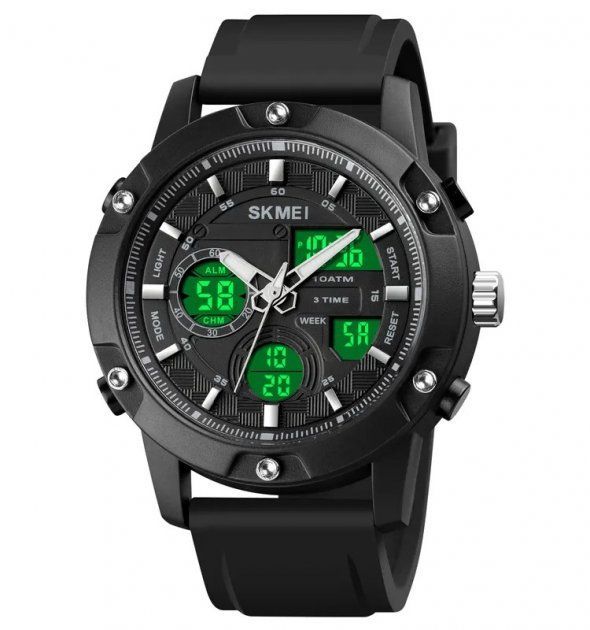 Годинник наручний чоловічий SKMEI 1757 (Black-White)