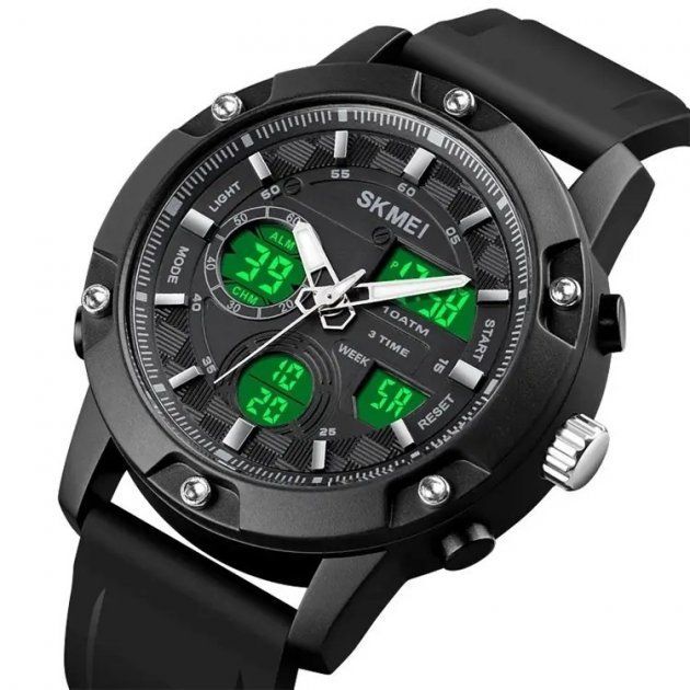 Годинник наручний чоловічий SKMEI 1757 (Black)