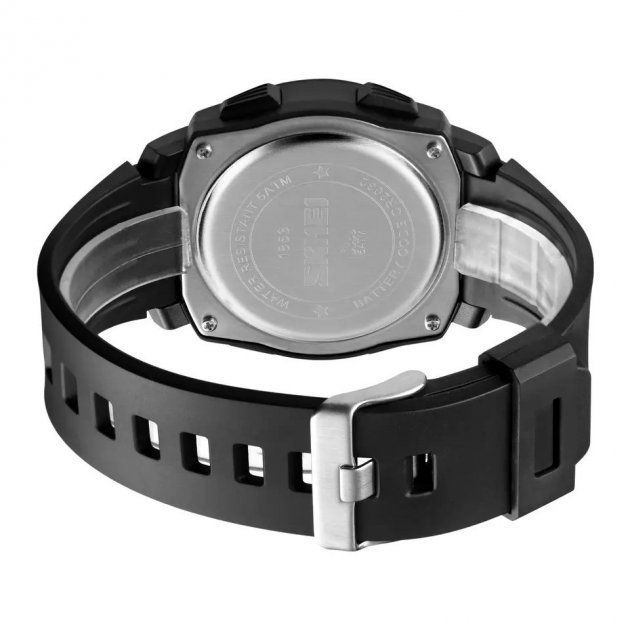 Годинник наручний чоловічий SKMEI 1853 (Black-White)