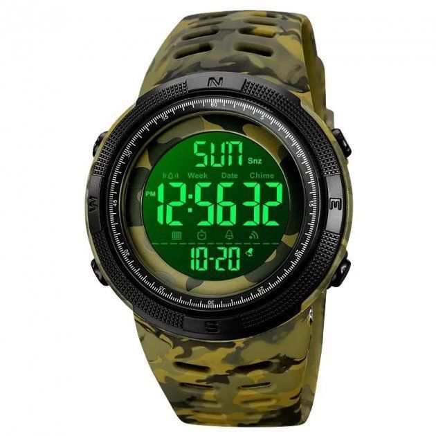 Годинник наручний чоловічий SKMEI 2070 Camo Green