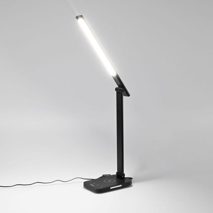 LED лампа настiльна з бездротовою зарядкою VIDEX VL-TF17B 18W 1800-6500K
