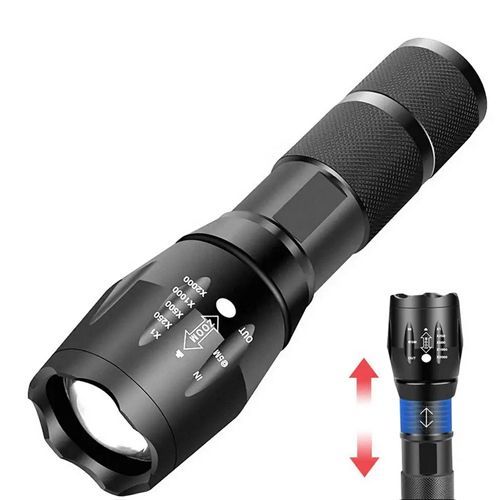 Ліхтар R5-2XPE-2(White+Red)