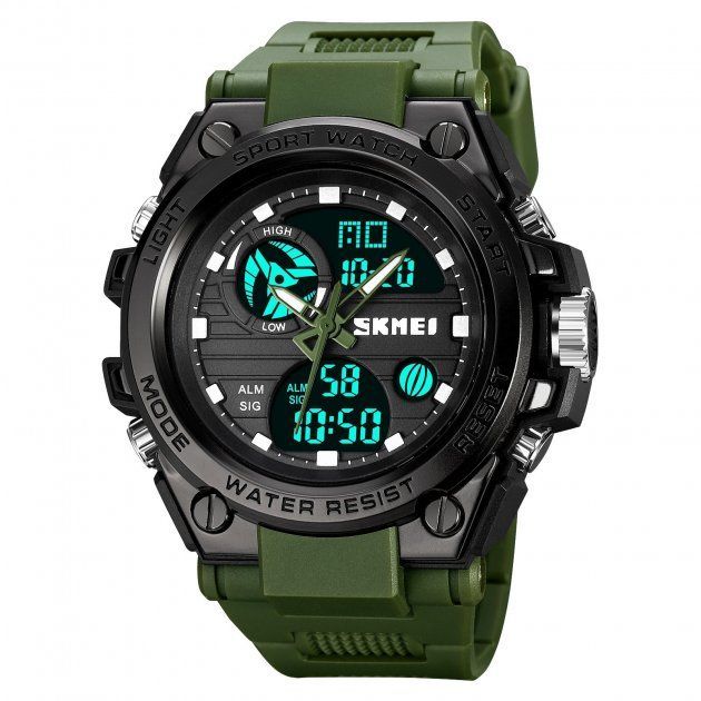 Чоловічий годинник Skmei 2031AG Army Green