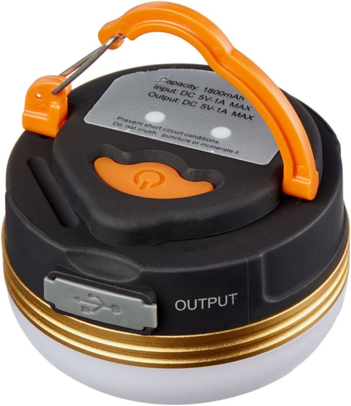 Ліхтар кемпінговий Skif Outdoor Light Drop Black/Orange