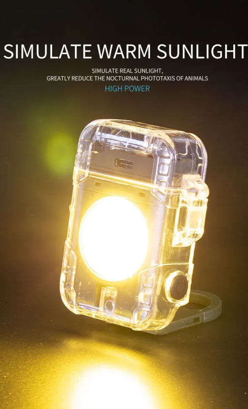 Акумуляторний LED-ліхтарик D52-2-COB з запальничкою (Чорний)