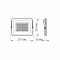 LED прожектор VIDEX F2e 100W 5000K