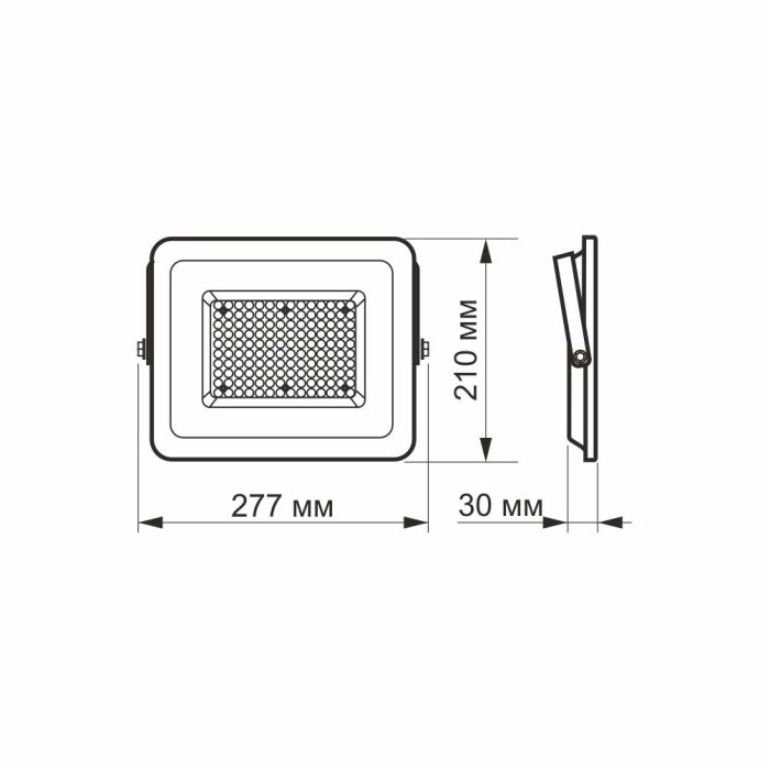 LED прожектор VIDEX F2e 100W 5000K
