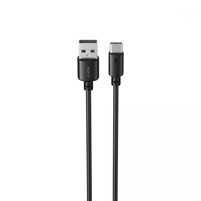 Кабель USB - USB-C HAVIT CB302C 3A 1м Black