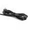 Мережевий подовжувач VIDEX ONCORD з/з 4п 3м (3x1.5мм) 3.4А USB(QC3.0) +USB-C(PD20W) з кнопкою Black