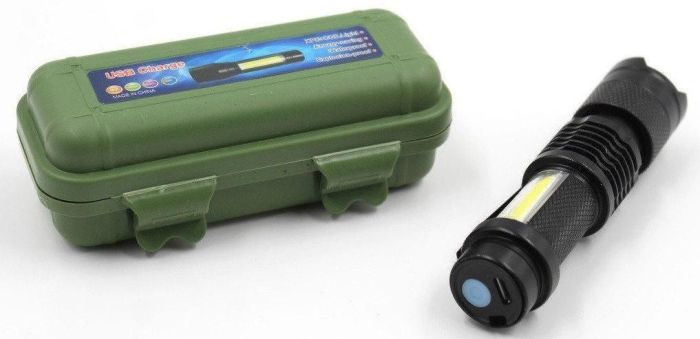 Кинешьковий ліхтар BL-525-XPE+COB