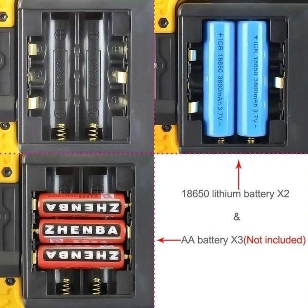 Прожектор світлодіодний автономний L811-20W-COB+1W