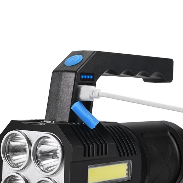 Переносний туристичний ліхтар BL-X510-4LED+COB