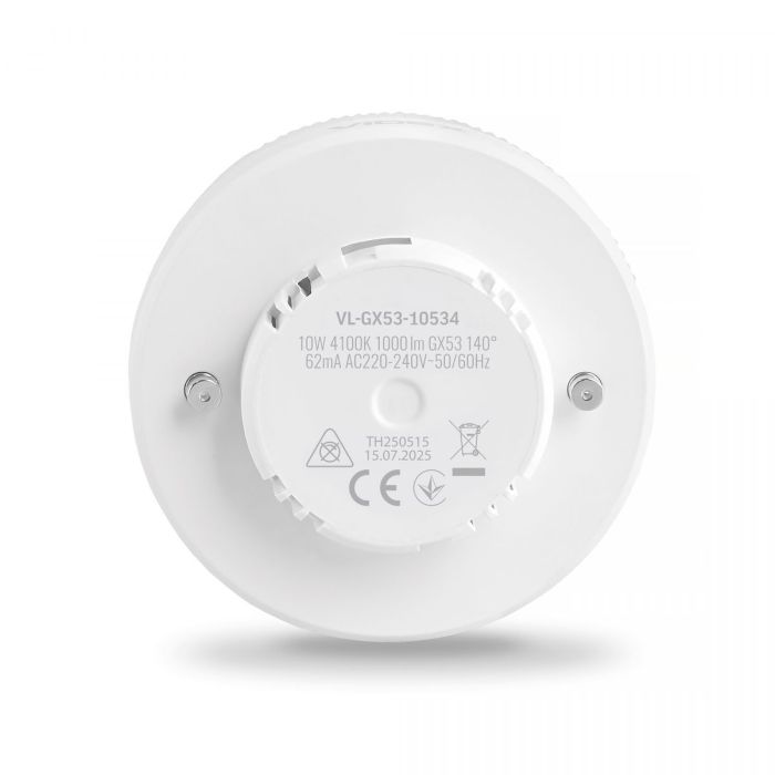 LED лампа VIDEX GX53 10W 4100K 220V