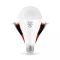 LED лампа акумуляторна TITANUM A80 12W E27 4000K 230V