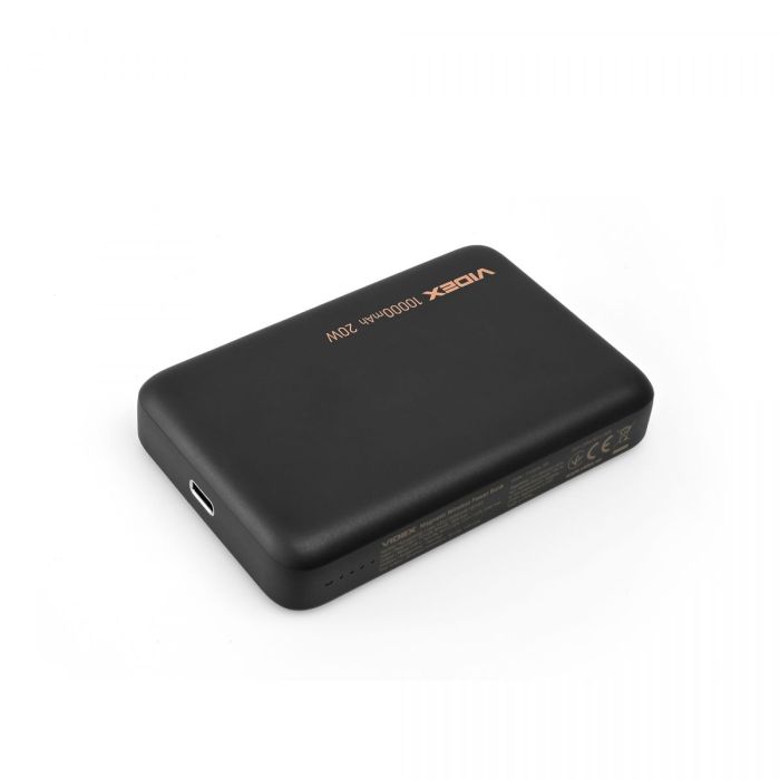 Повербанк з бездротовою зарядкою 10000mAh VIDEX VPB-331 PD20W Black
