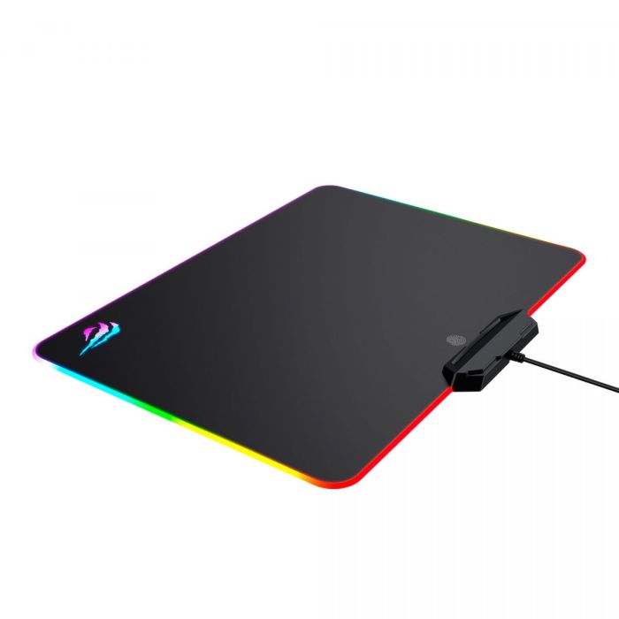 Килимок для миші HAVIT HV-MP909 Black з RGB підсвіткою