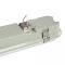 LED світильник IP65 лінійний під лампу 2хТ8 VIDEX 1,2М 220V