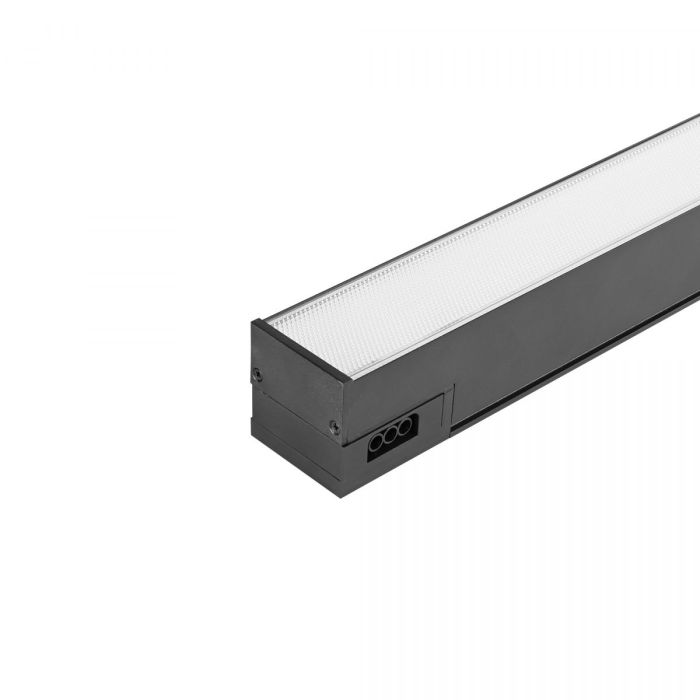LED світильник лінійний магістральний VIDEX BNL02 24W 0.6М 5000K 220V Black
