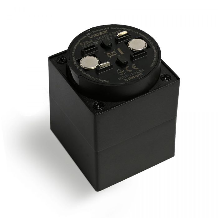 Светильник МАГНИТНЫЙ трековый VIDEX LE24B 7.5W 4000K 48V Black