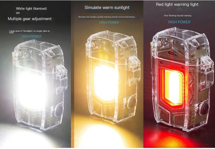 Акумуляторний LED-ліхтарик D48-1 з запальничкою (Чорний)
