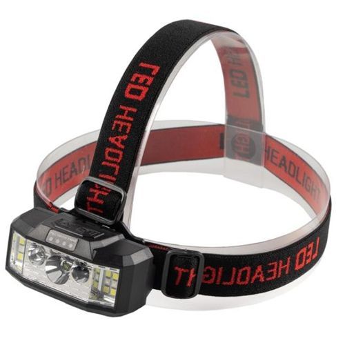 Ліхтар налобний 910A-XPE+12SMD, 1x18650