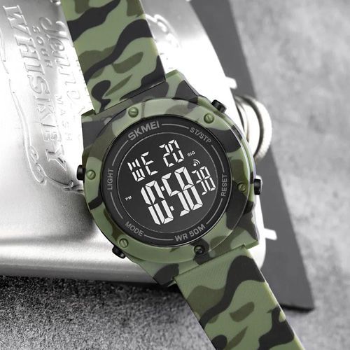 Мужские часы Skmei 1772CMGNBK Camo Green-Black