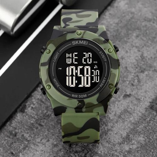 Мужские часы Skmei 1772CMGNBK Camo Green-Black