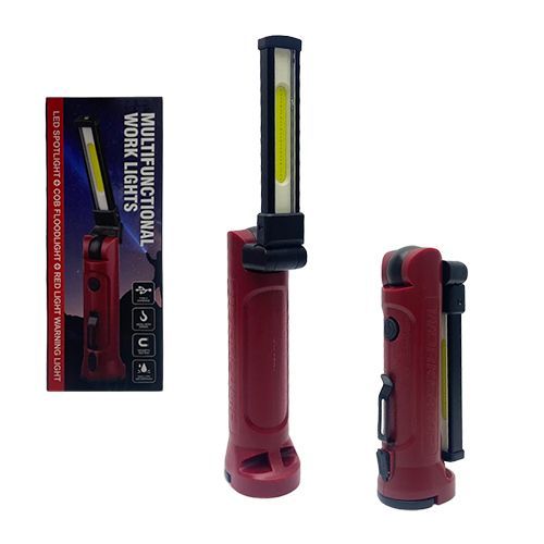 Ліхтар WORKLIGHT-71-XPE+COB(white+red)